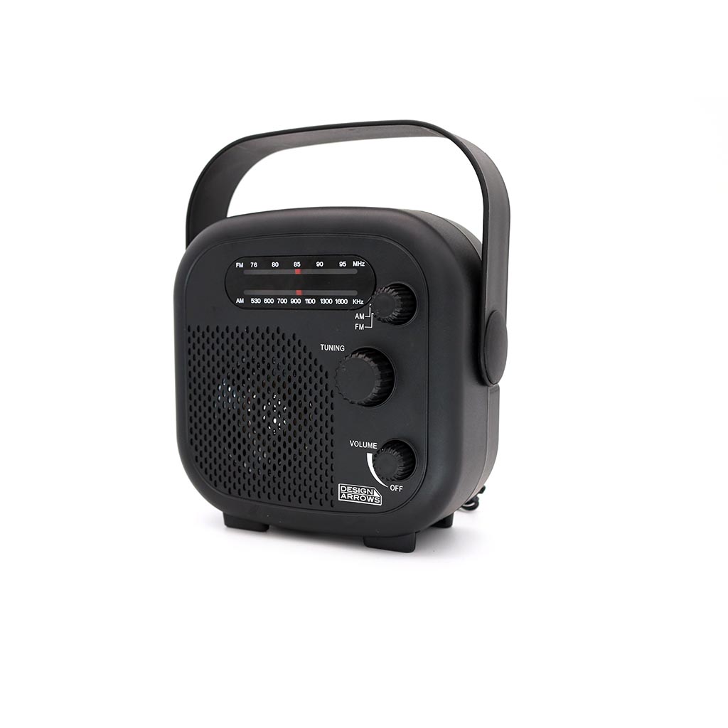 シャワーラジオ ブラック｜YAZAWA CORPORATION