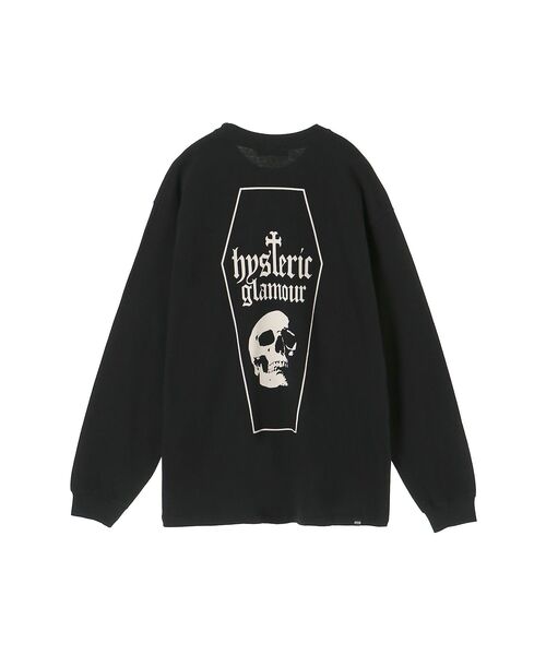 HYSTERIC GLAMOUR（ヒステリックグラマー） tシャツ SKULL COFFIN T