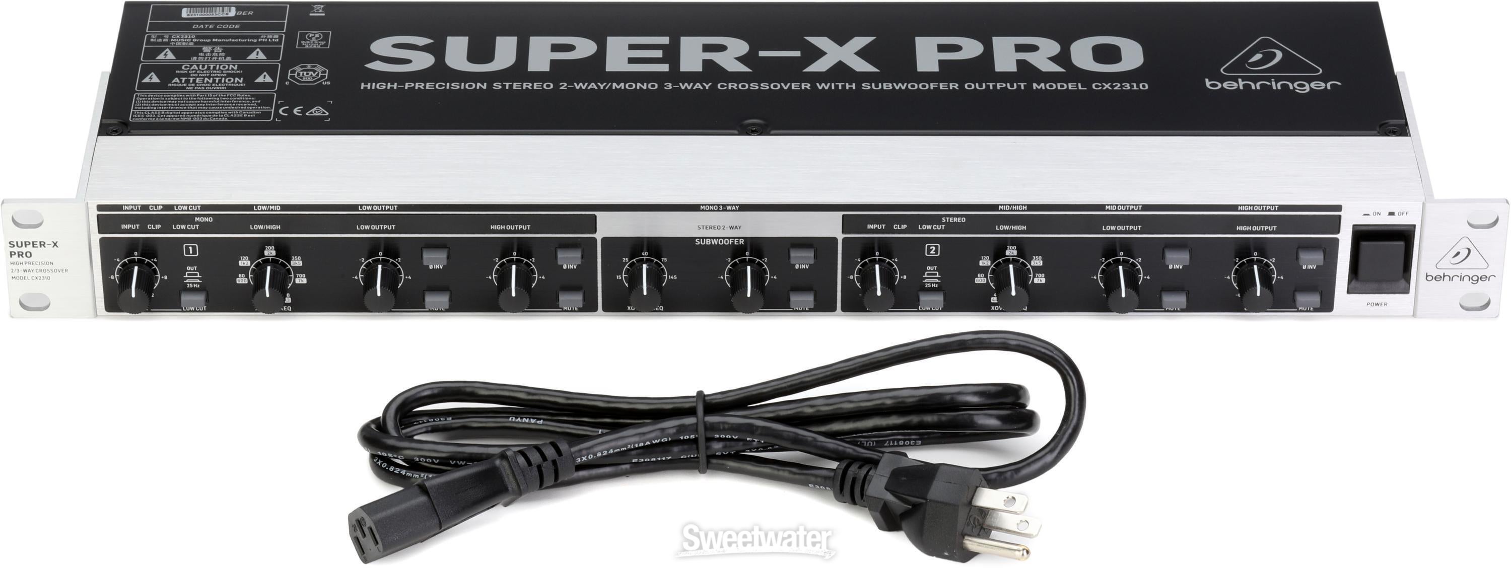 Behringer Super-X Pro CX2310 V2 Multi-channel Crossover with
