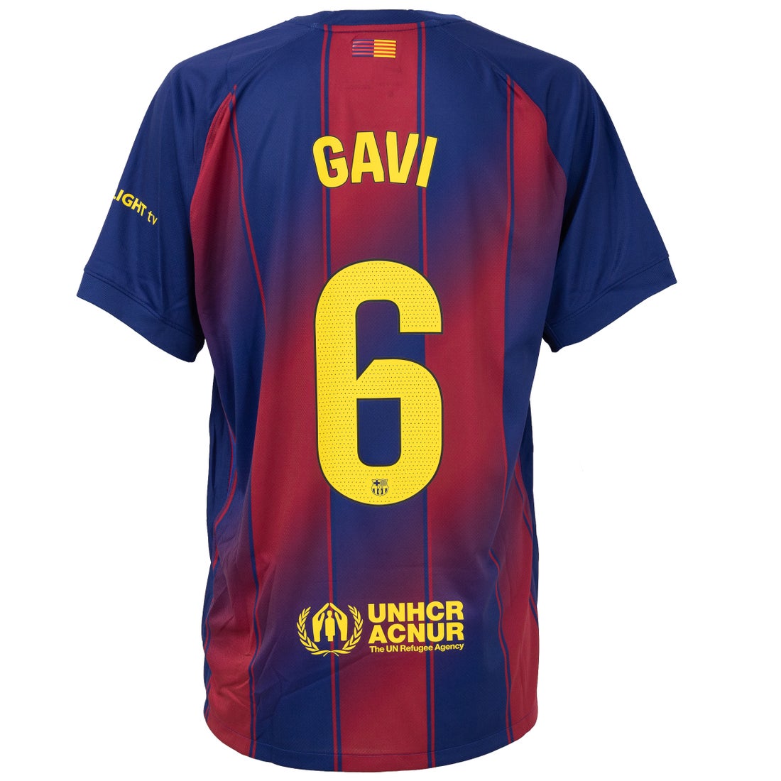 NIKE FCバルセロナ 25/26 ユニフォーム ホーム 半袖 レプリカ #6.ガビ