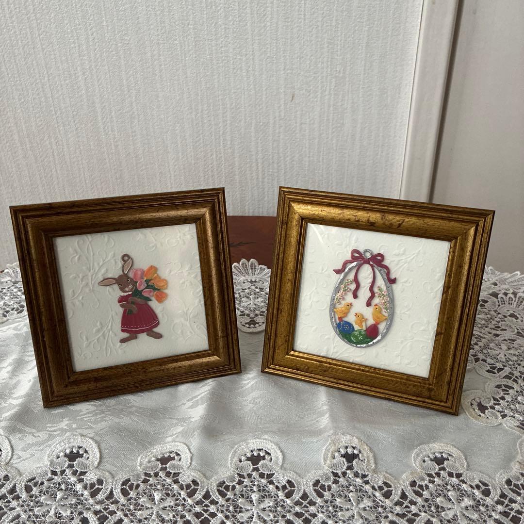 ✨みく様✨ ヴィルヘルム・シュバイツァー社　錫製品/イースター　2点セット Wilhelm Schweizer(ヴィルヘルム・シュバイツァー) 錫のイースター