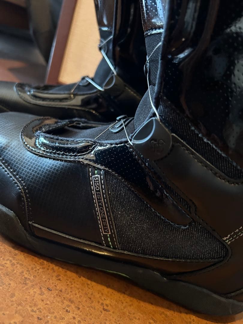 5150 FIFTY ONE FIFTY ボアシステム スノーボードブーツ 黒 5150 黒