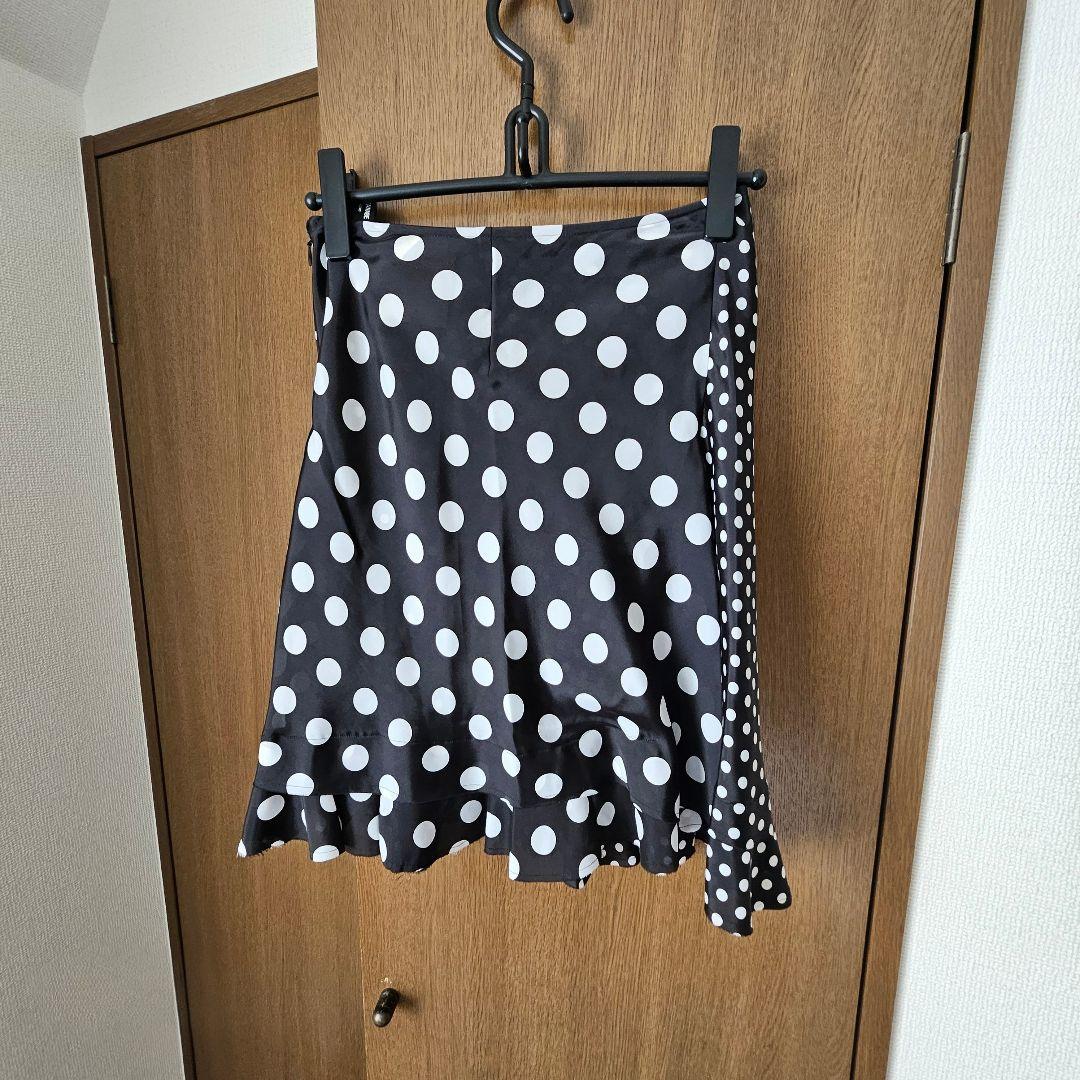 コム・デ・ギャルソンJUNYA WATANABE ドット柄フレアスカート ジュンヤワタナベ コムデギャルソン デニムJUNYA WATANABE COMME des